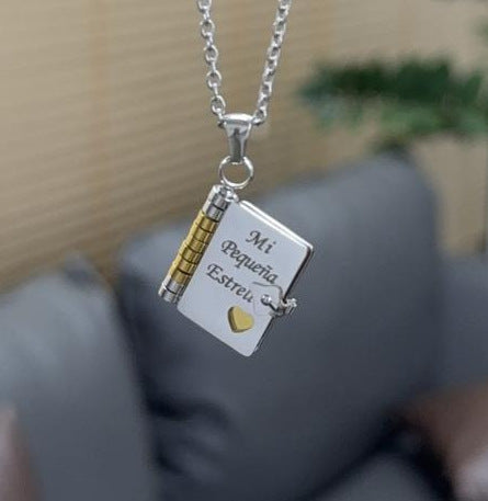 Engravable Heart Necklace — Personalized Titanium Steel Gift