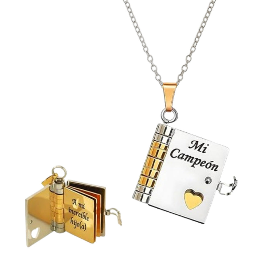 Engravable Heart Necklace — Personalized Titanium Steel Gift