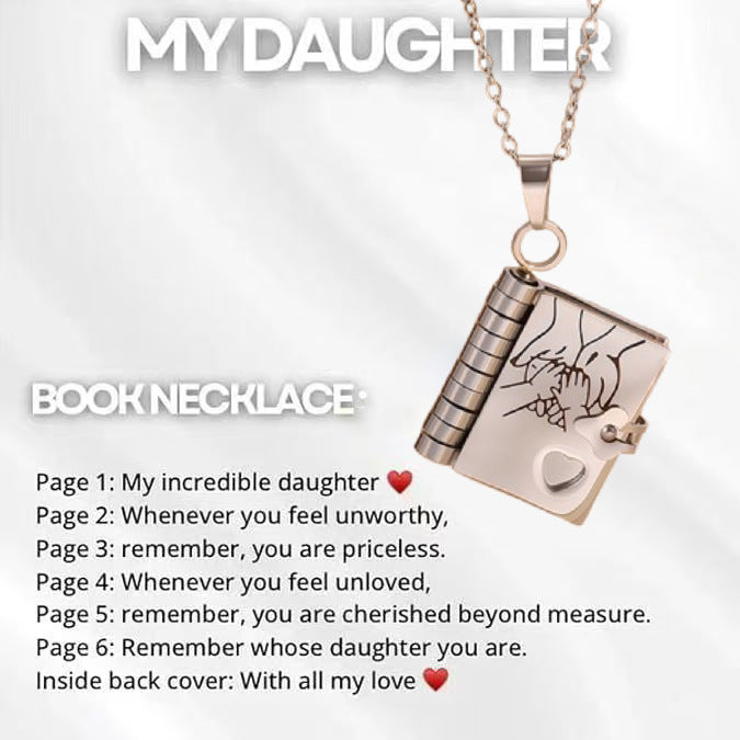 Engravable Heart Necklace — Personalized Titanium Steel Gift